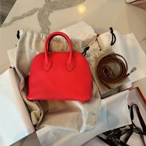 Brand New Hermes Mini Bolide Crossbody Bag
